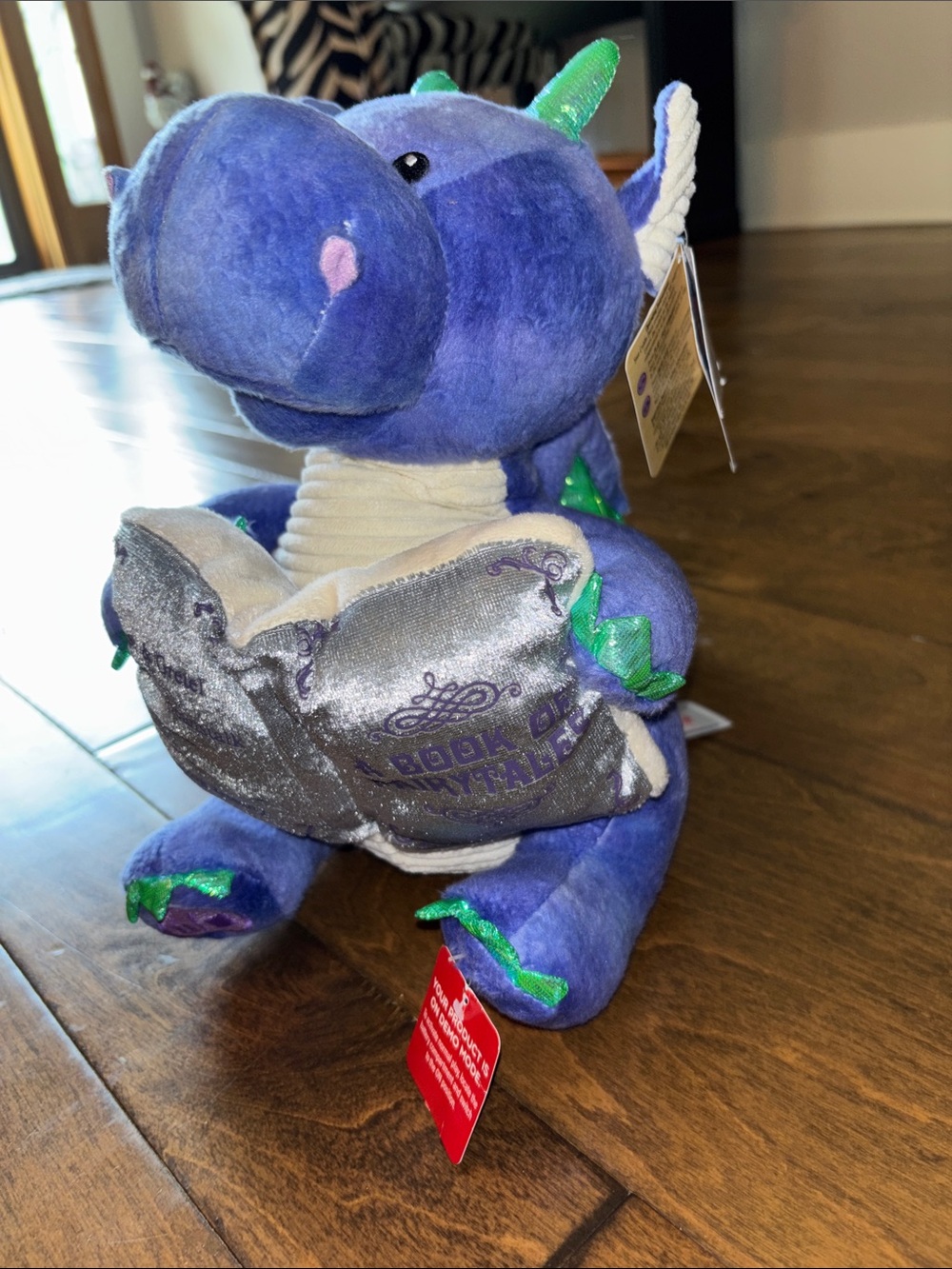 Dalton Story telling Dragon NWT Cuddle Barn